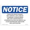 Signmission OSHA Notice, 5" Height, Produced Water Danger May Contain A Top Sign, 7" X 5", Landscape OS-NS-D-57-L-17884 - alternate 1